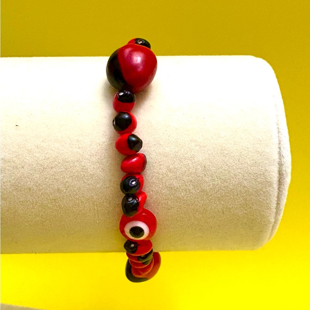 Huayruro Seed Bracelet